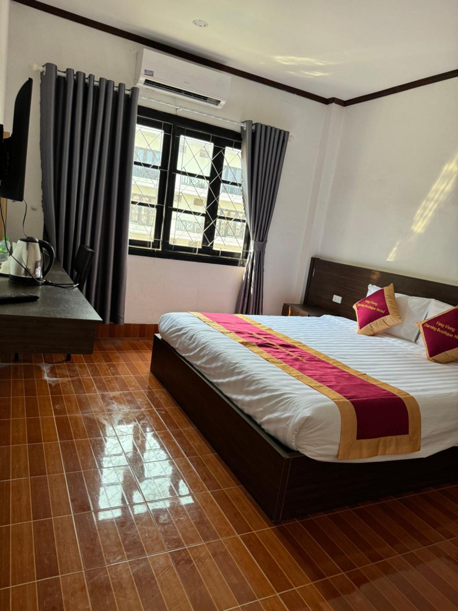 ואנג ויינג Vangvieng Charming Boutique Hotel מראה חיצוני תמונה