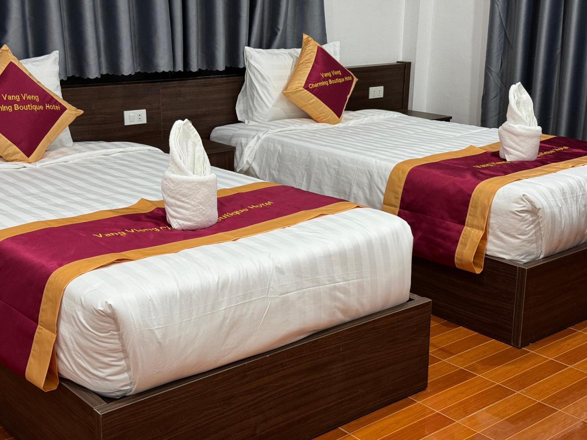 ואנג ויינג Vangvieng Charming Boutique Hotel מראה חיצוני תמונה