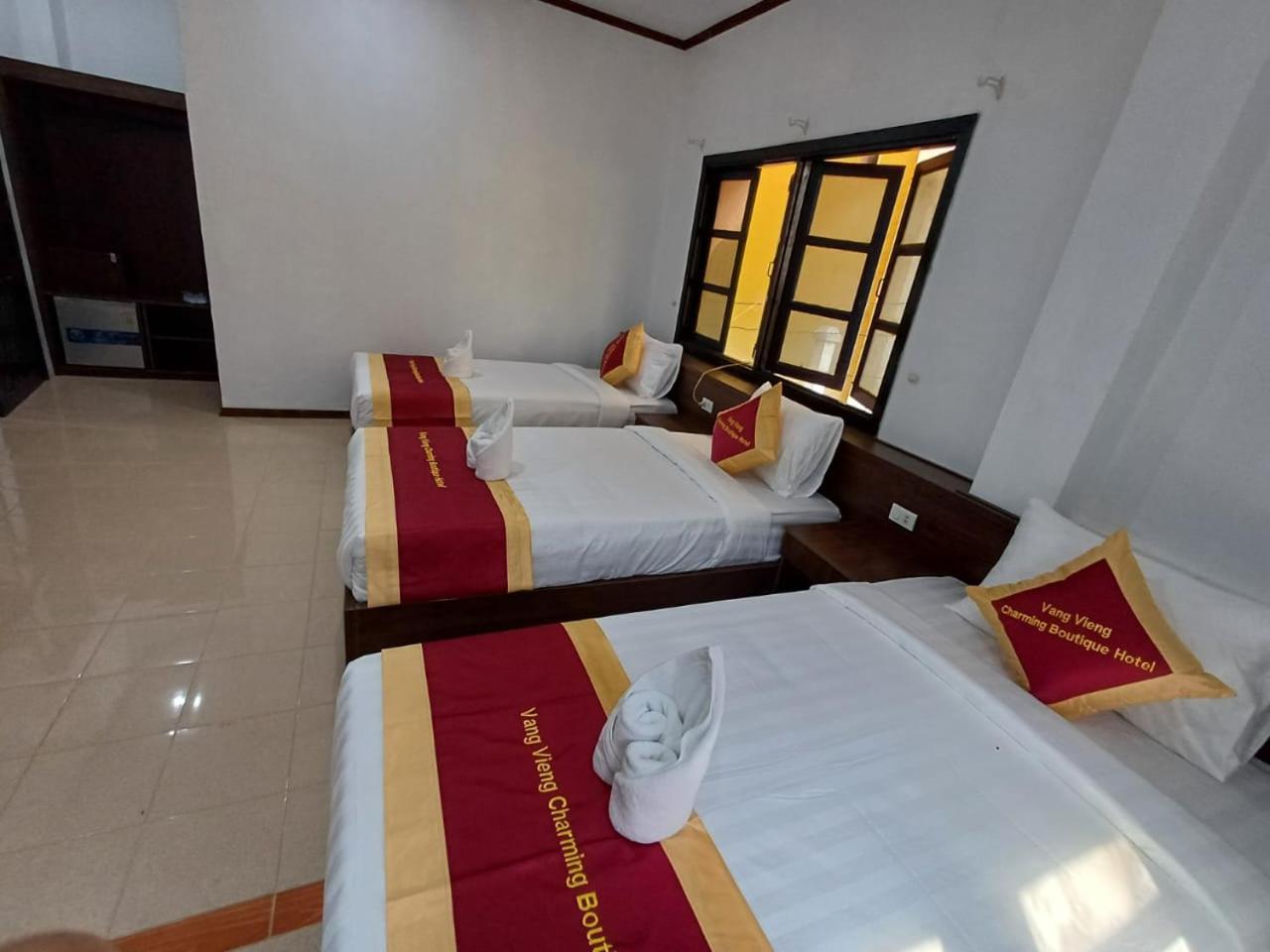 ואנג ויינג Vangvieng Charming Boutique Hotel מראה חיצוני תמונה