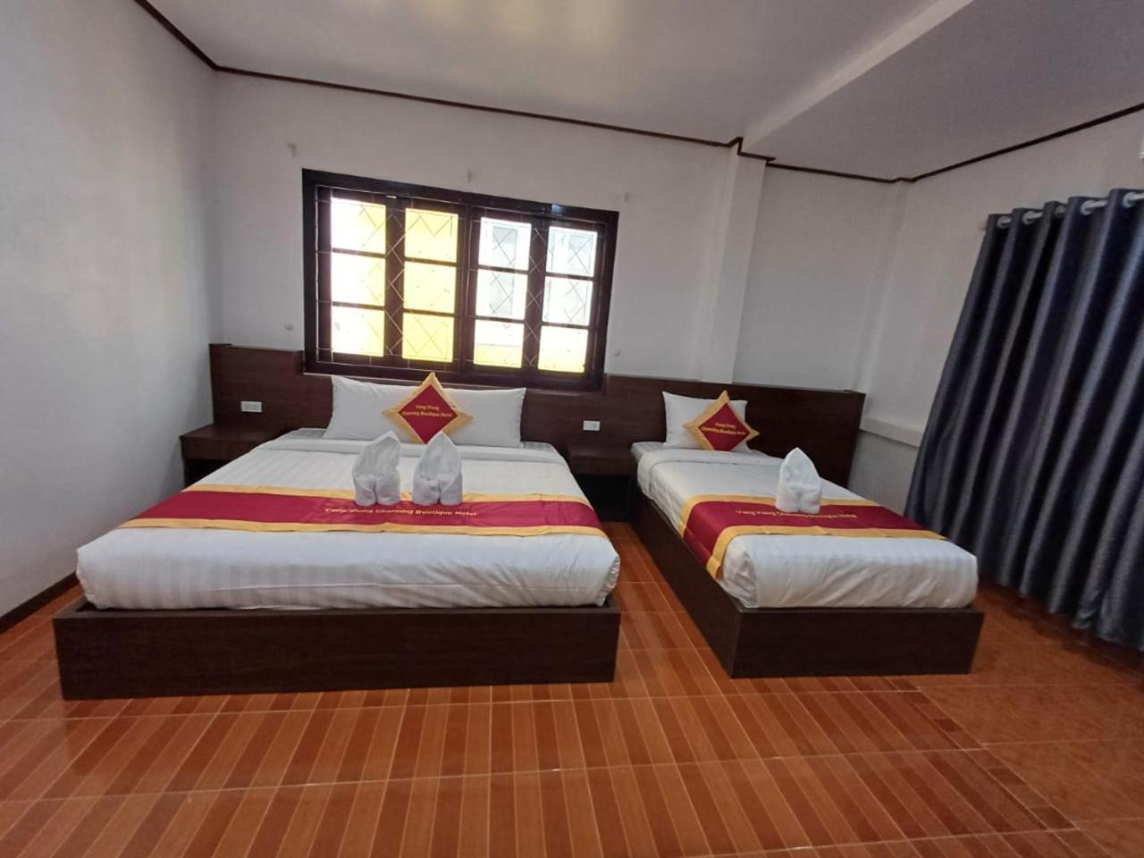 ואנג ויינג Vangvieng Charming Boutique Hotel מראה חיצוני תמונה