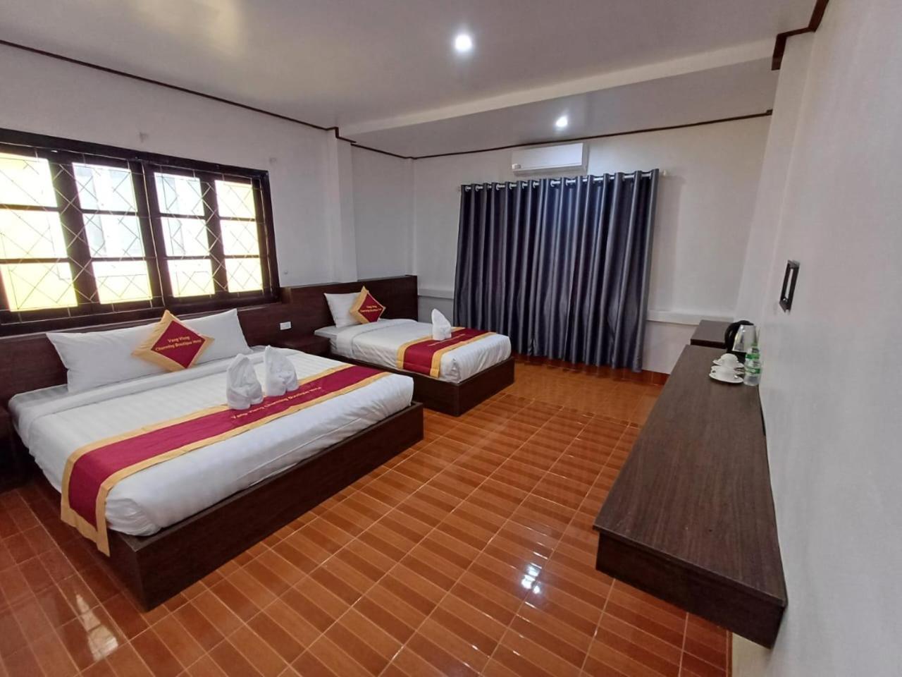 ואנג ויינג Vangvieng Charming Boutique Hotel מראה חיצוני תמונה