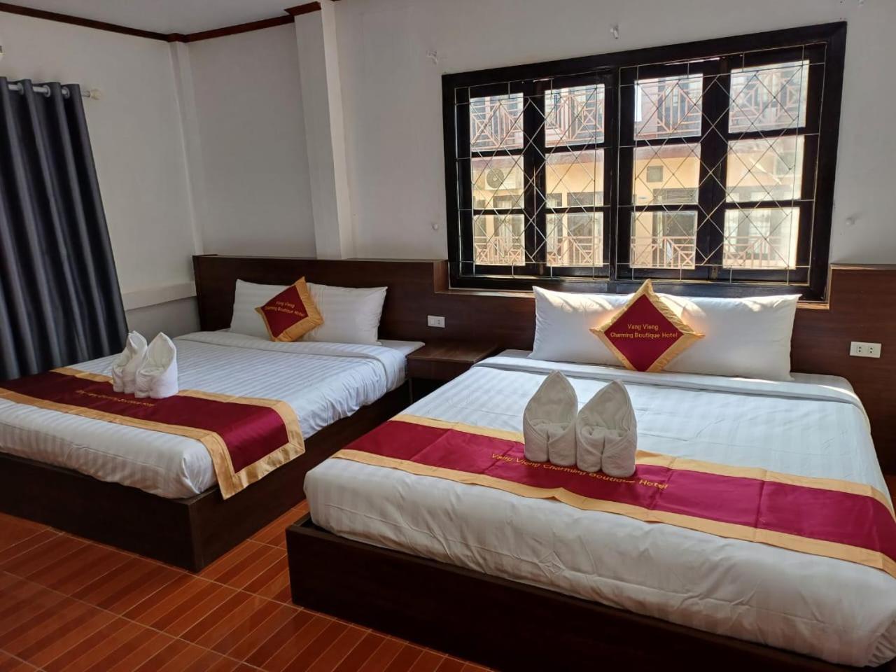 ואנג ויינג Vangvieng Charming Boutique Hotel מראה חיצוני תמונה