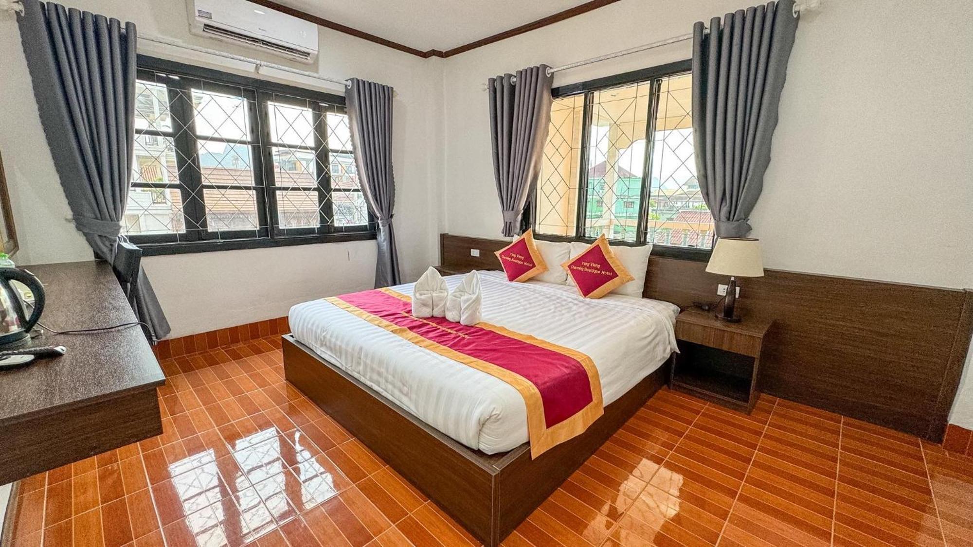 ואנג ויינג Vangvieng Charming Boutique Hotel מראה חיצוני תמונה